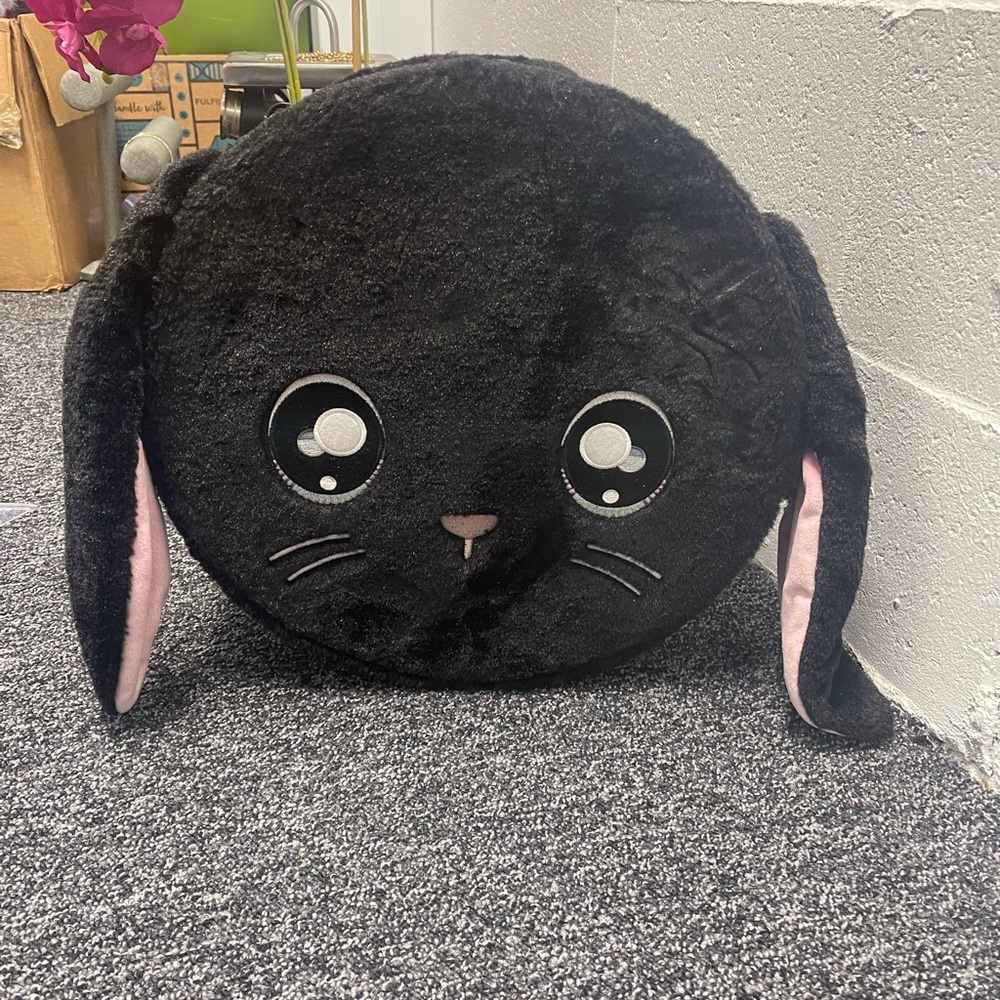 Na Na Na Surprise Ultimate Black Bunny CASE ONLY 15" Faux Fur MGA Entertainment
